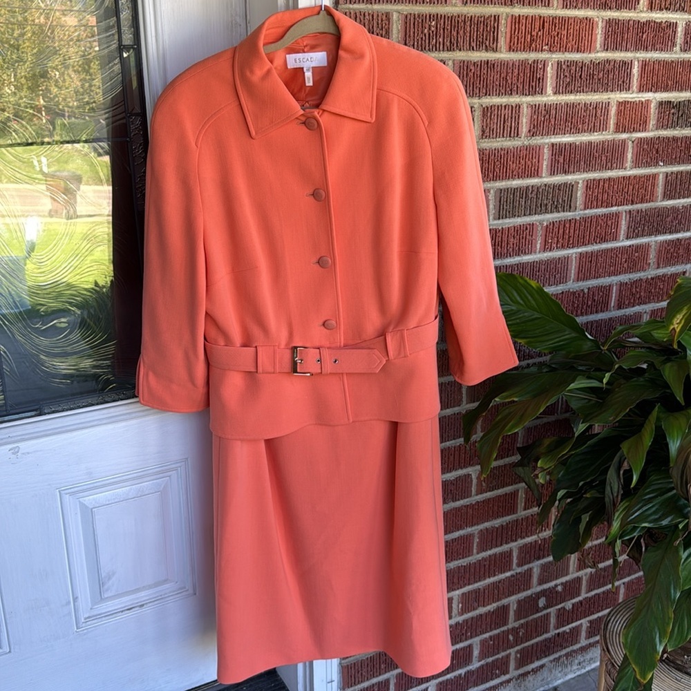 ESCADA COUTURE DRESS AND JACKET